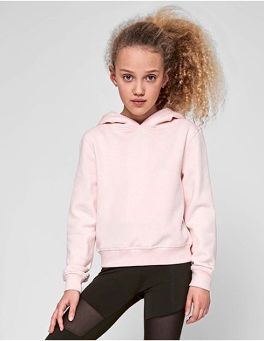 B-BY113-Girls Cropped Sweat Hoody